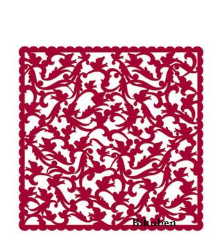 Creative Cafe: Red Bird Die Cut Paper 12 x 12"