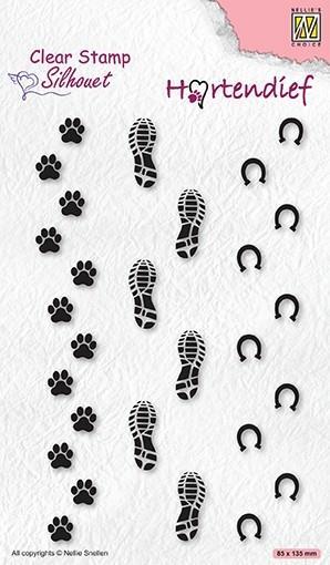 Nellie Snellen - Clearstamp - Footprints