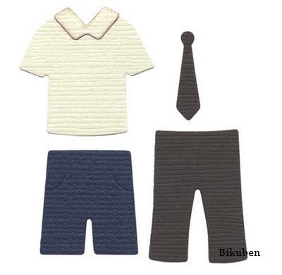 Quickutz: Paper Doll Outfits 4pk 2 x2-0001