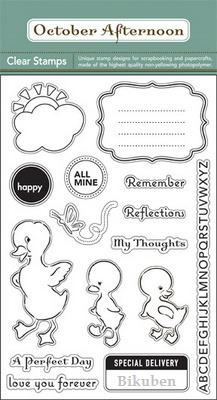 October Afternoon: Ducks in a Row - Clear Stamps