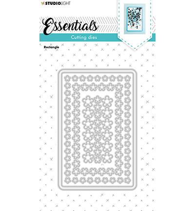 Studiolight - Dies - Essentials - CD180 - Shaker Rectangle w/Snowflake