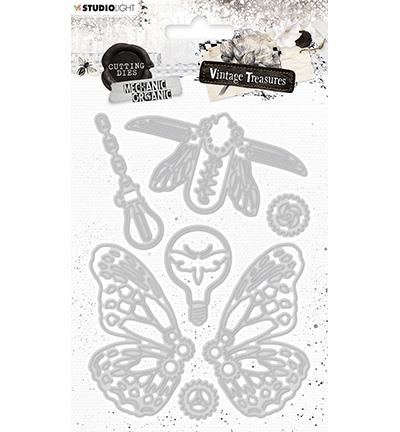 Studiolight - Dies - Vintage Treasures  - Mechanic Organic