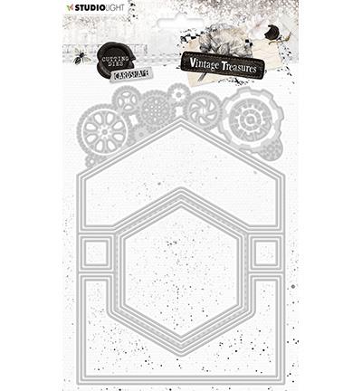 Studiolight - Dies - Vintage Treasures - Card Shape Industrial