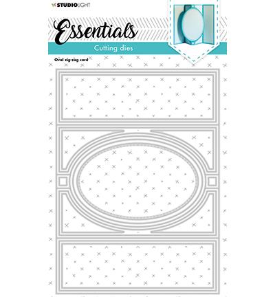 Studiolight - Dies - Essentials - CD211 - Oval Zig Zag