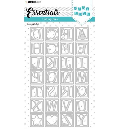 Studiolight - Dies - Essentials - CD214 - Block Alphabet