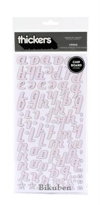 Thickers: VENUS  WHITE - Chipboard Stickers