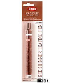 Krylon: Red shimmer leafing pen