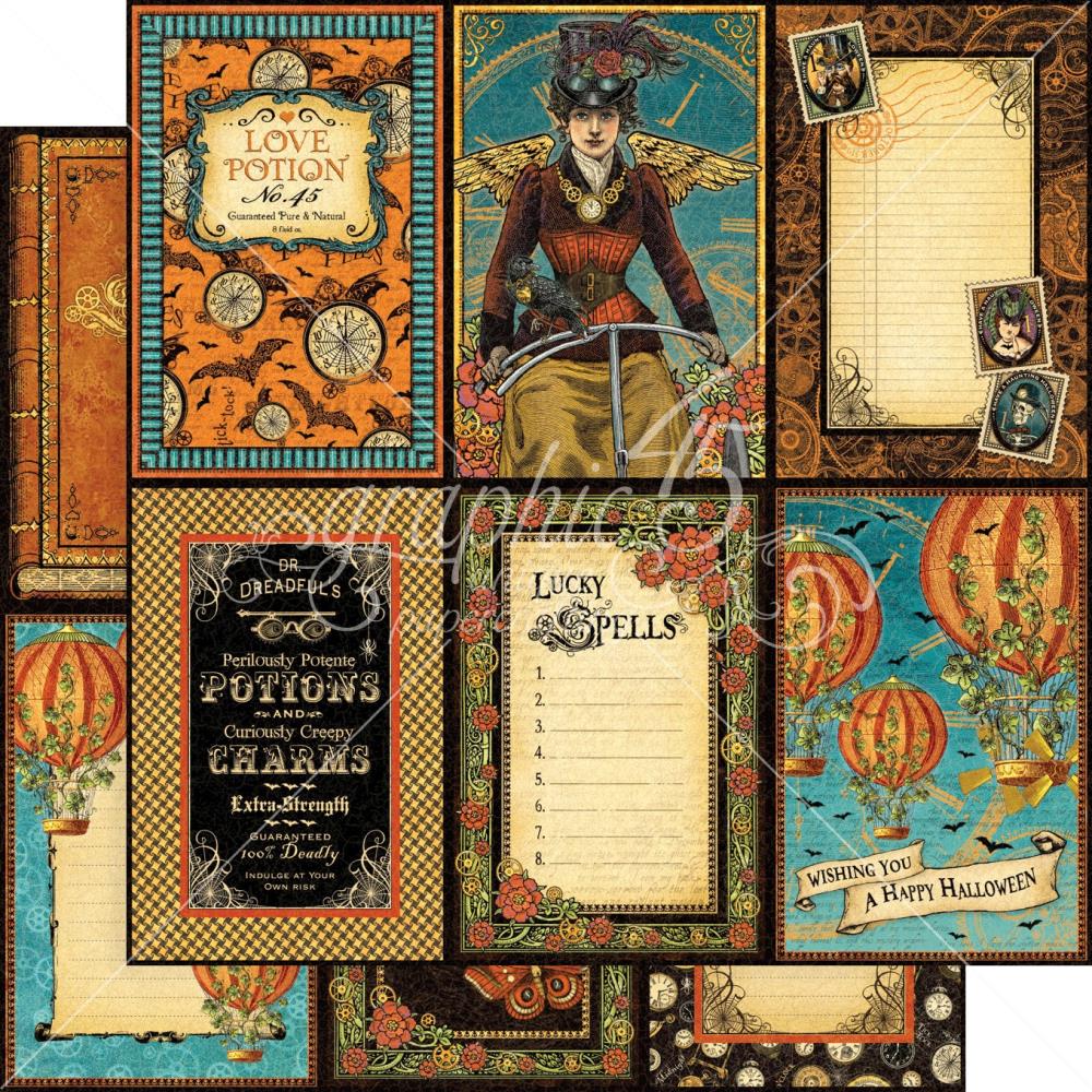 Graphic45 - Steampunk Spells - Deluxe Coll. Edition - 12 x 12"