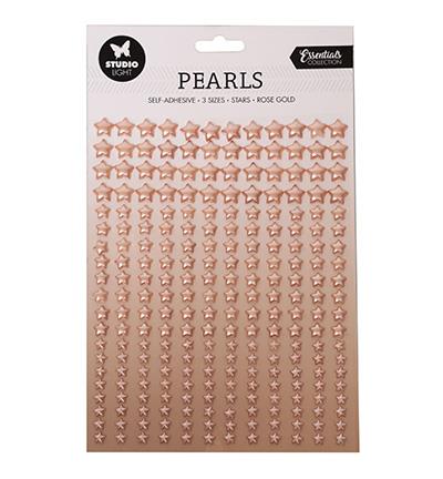 Studiolight - Halvperler - Stjerne - Rose gold