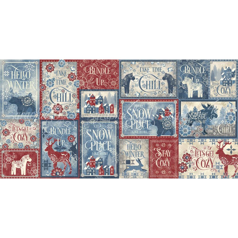 Graphic 45 - Lets get cozy - Journaling Cards