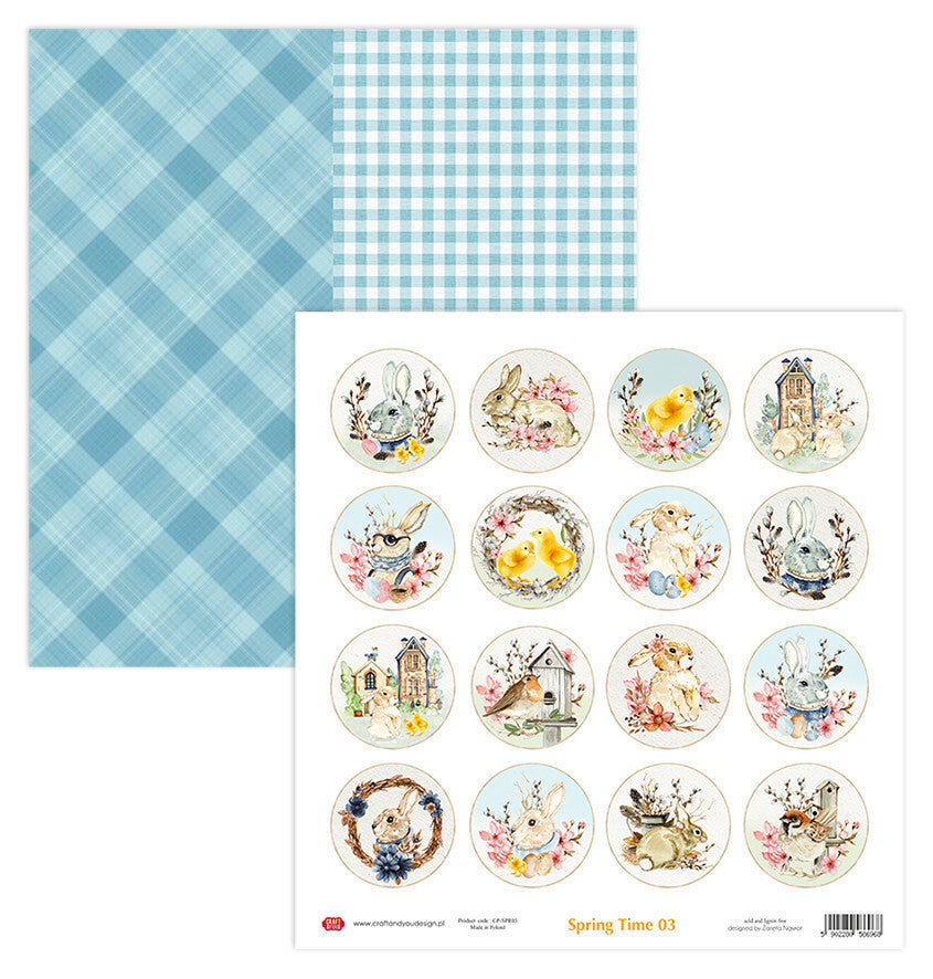 Craft and You - Spring Time 03 - 12x12"