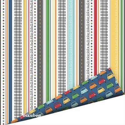 Imaginisce: Let's Roll - Straight Ahead 12 x 12"