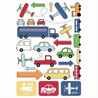 Imaginisce: Let's Roll - Cruisin'  Rub-Ons