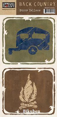 Back Country: Story Tellers - CAMPING Paper Decor