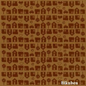 Bazzill: Glazed Cardstock - Neighborhood Walnut 12 x 12"