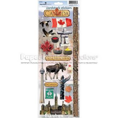 Paper House: CANADA 2   Cardstock Stickers
