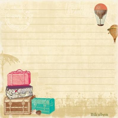 Websters Pages: Seaside Retreat - Far & Away  12 x 12"