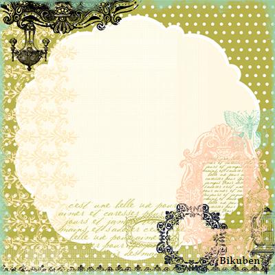 Websters Pages: Lifes Portrait  Vellum     12 x 12"