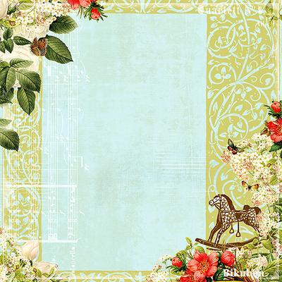 Websters Pages: Lullaby Lane - VELLUM   12 x 12"