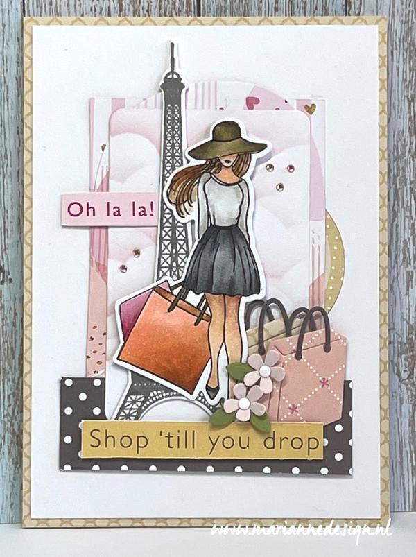 Marianne Design - Clear stamps & dies - Fashion Girl