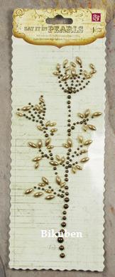 Prima: Say it in Pearls-dandelion brown