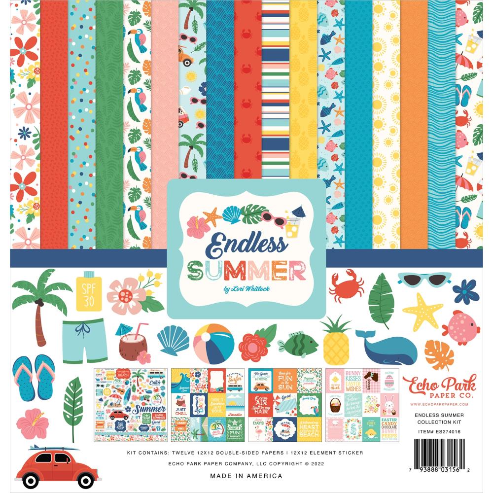 Echo Park -Endless Summer - Collection Kit - 12 x 12"