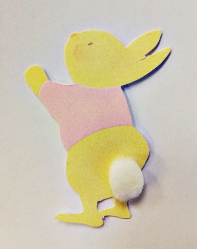 Meri Meri - Easter Bunny with Egg Sticker Accents