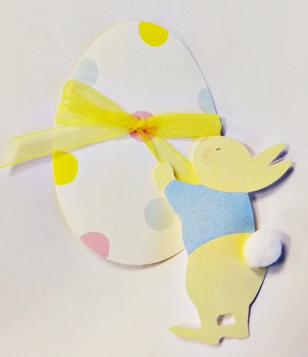 Meri Meri - Easter Bunny with Egg Sticker Accents