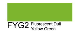 Copic Sketch: Flourescent Dull Yellow Green    No.FYG-2