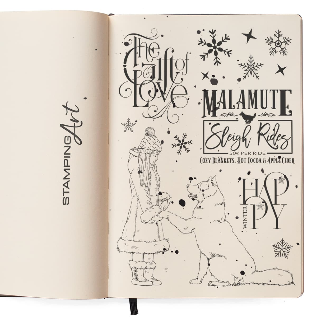 Ciao Bella - Clear Stamps - The gift of love