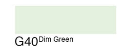 Copic Sketch: Dim Green No.G-40