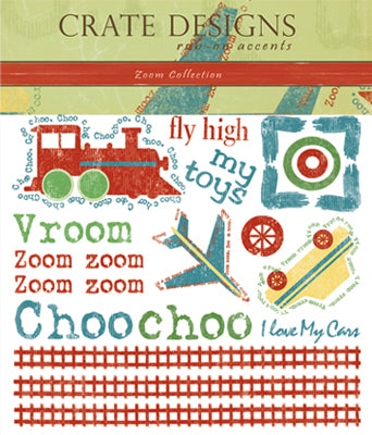 Crate Paper: Rub-Ons Zoom Collection