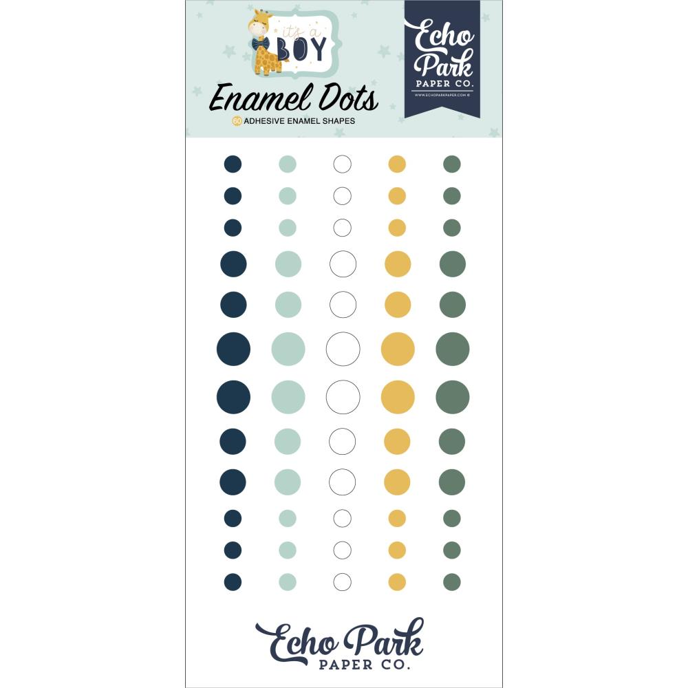 Echo Park - It's a Boy - Enamel Dots