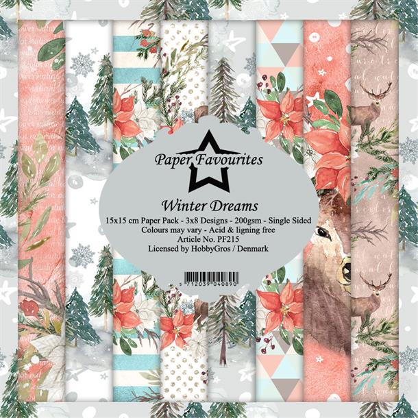 Paper Favourites - Winter Dreams - Paper Pack 6 x 6"