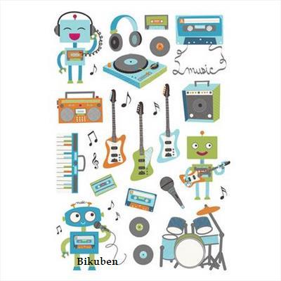 Imaginisce: Live Loud - Rub Ons