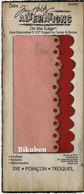 Tim Holtz Alterations: On the Edge - Scallops Sizzix Dies