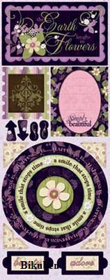 BoBunny: Jazmyne - Simply Beautiful  Cardstock Stickers