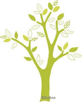 Prima: Iron on - GREEN TREE