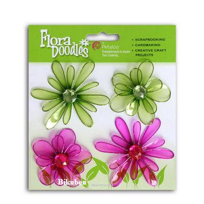 Petaloo: Candies - FUCHSIA & GREEN