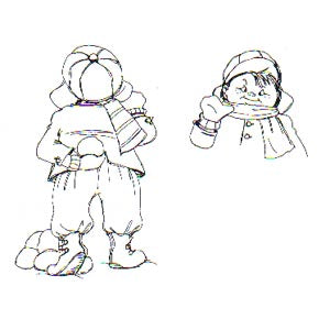 Art Impression: Ernie Front & Back