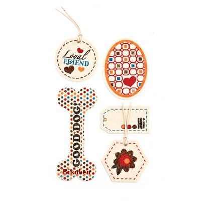 Basic Grey: Max & Whiskers - CANVAS TAGS