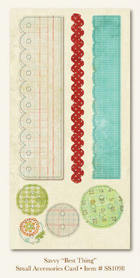 So Sophie - Savvy - "Best Thing" ACCESSORIES CARD