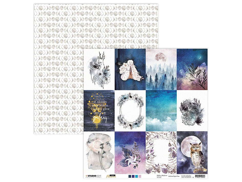 Studiolight - Moon Flower - SCRAP 84 - 12 x 12" Moonflower