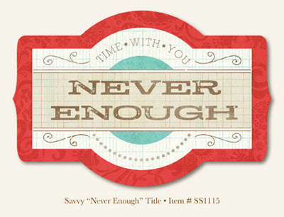 So Sophie - Savvy - "Never Enough" TITLE