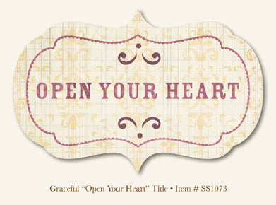 So Sophie - Graceful - "Open your Heart" TITLE