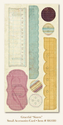 So Sophie - Graceful - "Sisters" ACCESSORIES CARD