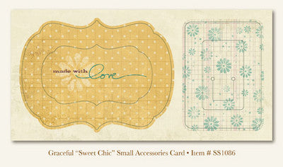 So Sophie - Graceful - "Sweet Chic" ACCESSORIES CARD