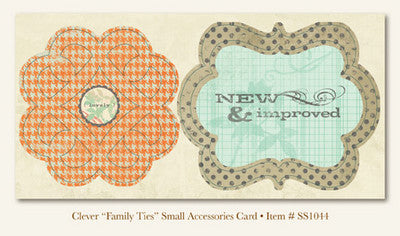 So Sophie - Clever - "Family Ties" ACCESSORIES CARD