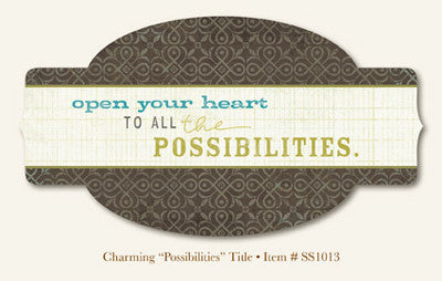 So Sophie - Charming - "Possibilities" TITLE
