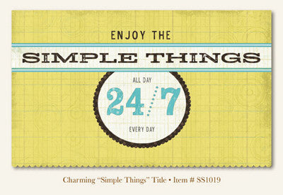 So Sophie - Charming - "Simple Things" TITLE